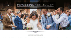 Desktop Screenshot of mkweddingphotography.com